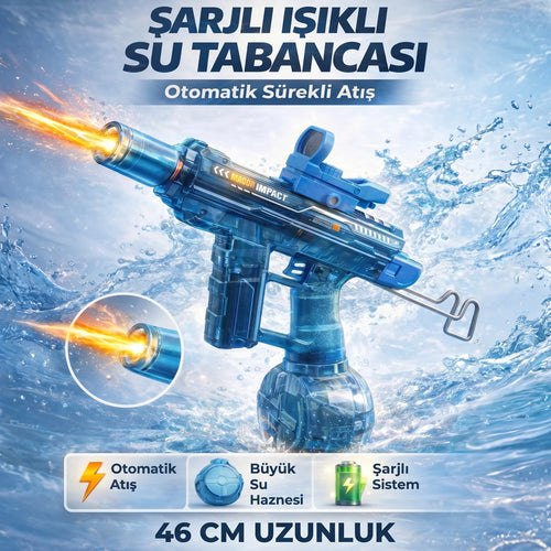 ⚡ WaterGun Elite – Şarjlı Otomatik Su Tabancası 🔫