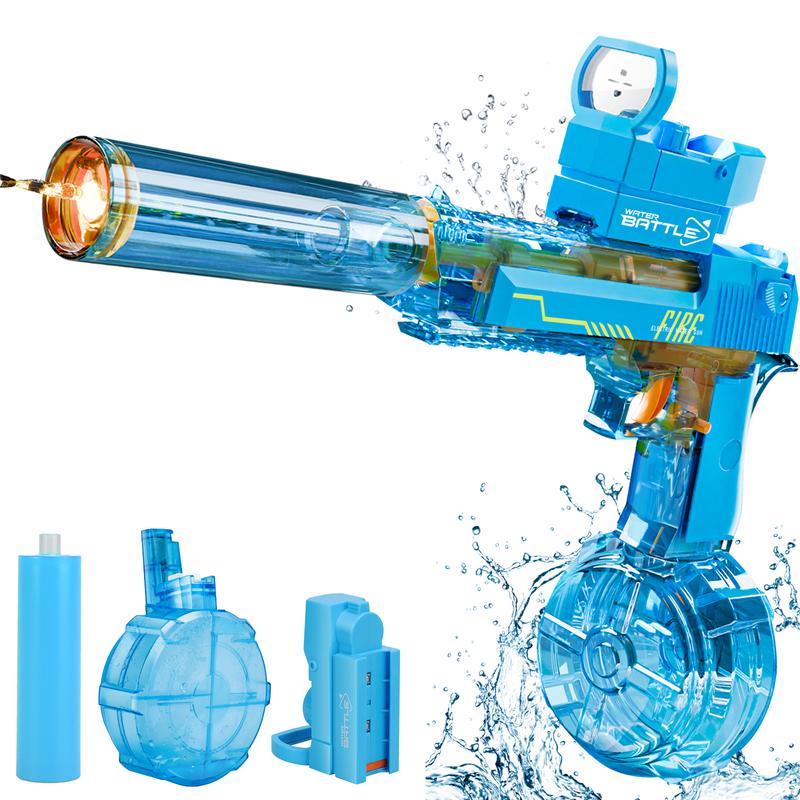 🔫 Elektrikli Otomatik Su Tabancası – Şarjlı Güçlü Su Fırlatma Oyuncağı 💦⚡