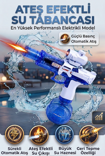 💦 HydroForce X – Otomatik Güçlü Su Atıcı Oyuncak 🔫